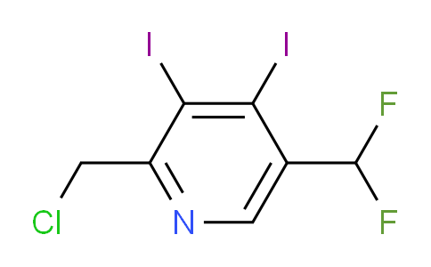 AM35816 | 1806032-49-4 | 2-(Chloromethyl)-5-(difluoromethyl)-3,4-diiodopyridine
