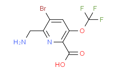 AM35826 | 1803950-47-1 | 2-(Aminomethyl)-3-bromo-5-(trifluoromethoxy)pyridine-6-carboxylic acid