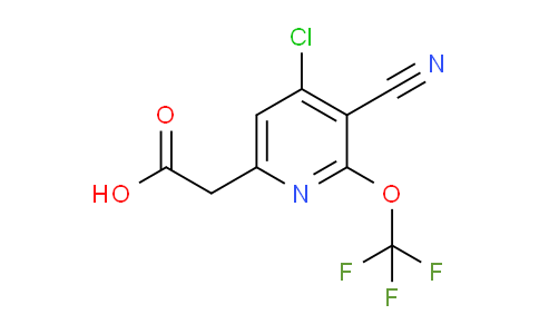 AM35834 | 1804547-09-8 | 4-Chloro-3-cyano-2-(trifluoromethoxy)pyridine-6-acetic acid