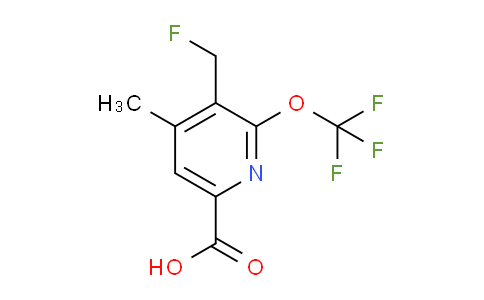 AM35835 | 1361793-57-8 | 3-(Fluoromethyl)-4-methyl-2-(trifluoromethoxy)pyridine-6-carboxylic acid