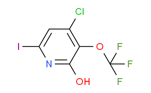 4-Chloro-2-hydroxy-6-iodo-3-(trifluoromethoxy)pyridine