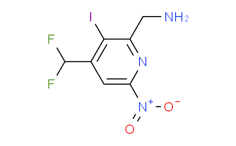 AM35842 | 1807149-22-9 | 2-(Aminomethyl)-4-(difluoromethyl)-3-iodo-6-nitropyridine