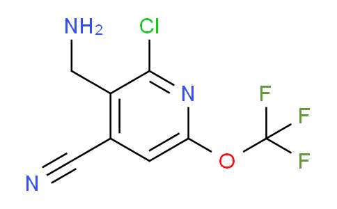 3-(Aminomethyl)-2-chloro-4-cyano-6-(trifluoromethoxy)pyridine