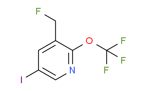 3-(Fluoromethyl)-5-iodo-2-(trifluoromethoxy)pyridine