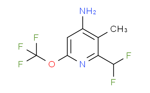 AM35853 | 1804015-74-4 | 4-Amino-2-(difluoromethyl)-3-methyl-6-(trifluoromethoxy)pyridine
