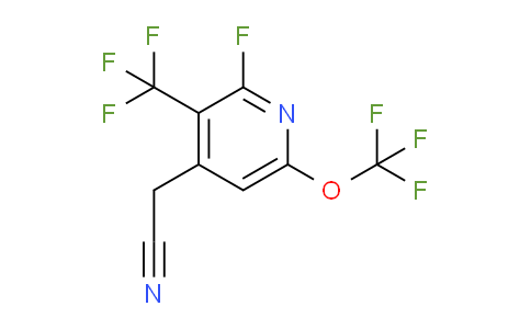 AM35855 | 1803666-81-0 | 2-Fluoro-6-(trifluoromethoxy)-3-(trifluoromethyl)pyridine-4-acetonitrile