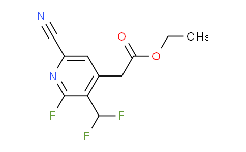 AM35856 | 1805421-24-2 | Ethyl 6-cyano-3-(difluoromethyl)-2-fluoropyridine-4-acetate