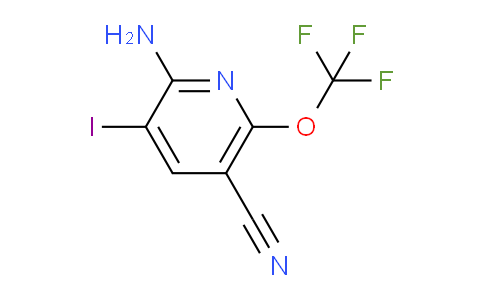 AM35873 | 1804589-87-4 | 2-Amino-5-cyano-3-iodo-6-(trifluoromethoxy)pyridine