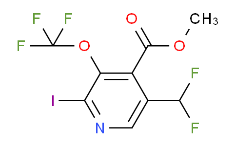 AM35874 | 1804633-76-8 | Methyl 5-(difluoromethyl)-2-iodo-3-(trifluoromethoxy)pyridine-4-carboxylate