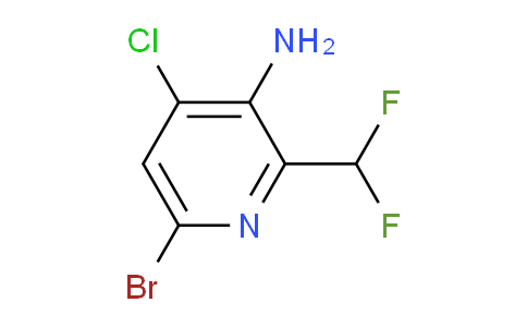 AM35876 | 1805256-42-1 | 3-Amino-6-bromo-4-chloro-2-(difluoromethyl)pyridine