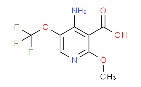 AM35878 | 1804576-11-1 | 4-Amino-2-methoxy-5-(trifluoromethoxy)pyridine-3-carboxylic acid