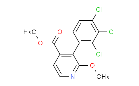 AM35879 | 1361504-41-7 | Methyl 2-methoxy-3-(2,3,4-trichlorophenyl)isonicotinate