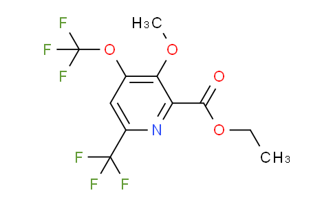 AM35881 | 1806016-45-4 | Ethyl 3-methoxy-4-(trifluoromethoxy)-6-(trifluoromethyl)pyridine-2-carboxylate