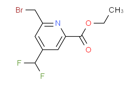 AM35884 | 1805319-80-5 | Ethyl 2-(bromomethyl)-4-(difluoromethyl)pyridine-6-carboxylate