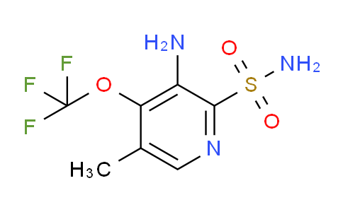 AM35885 | 1804603-26-6 | 3-Amino-5-methyl-4-(trifluoromethoxy)pyridine-2-sulfonamide