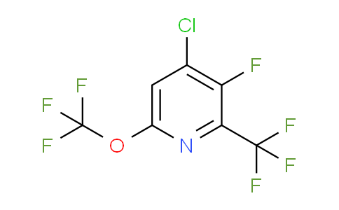AM35889 | 1804792-01-5 | 4-Chloro-3-fluoro-6-(trifluoromethoxy)-2-(trifluoromethyl)pyridine
