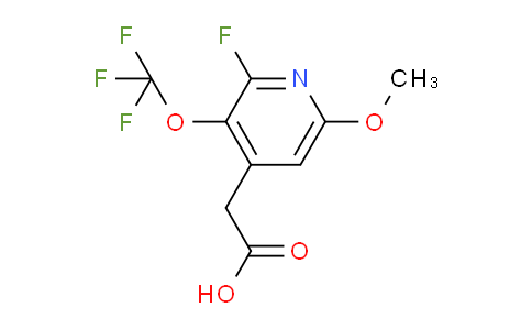 AM35899 | 1804302-40-6 | 2-Fluoro-6-methoxy-3-(trifluoromethoxy)pyridine-4-acetic acid