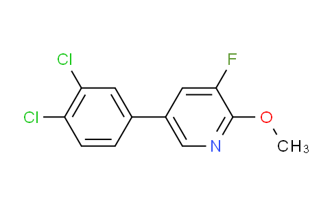 AM35901 | 1361608-59-4 | 5-(3,4-Dichlorophenyl)-3-fluoro-2-methoxypyridine