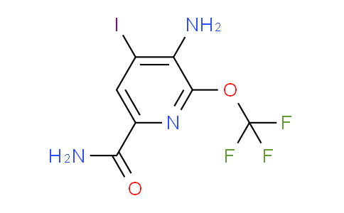AM35914 | 1804588-75-7 | 3-Amino-4-iodo-2-(trifluoromethoxy)pyridine-6-carboxamide