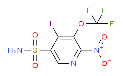 AM35916 | 1804647-18-4 | 4-Iodo-2-nitro-3-(trifluoromethoxy)pyridine-5-sulfonamide