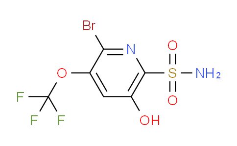 AM35920 | 1806232-69-8 | 2-Bromo-5-hydroxy-3-(trifluoromethoxy)pyridine-6-sulfonamide