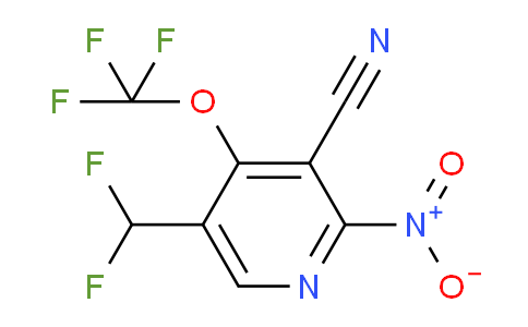 AM35931 | 1803618-77-0 | 3-Cyano-5-(difluoromethyl)-2-nitro-4-(trifluoromethoxy)pyridine