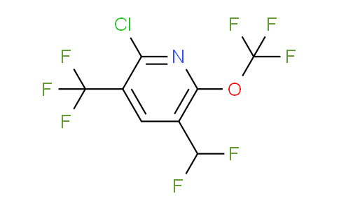 AM35941 | 1804326-77-9 | 2-Chloro-5-(difluoromethyl)-6-(trifluoromethoxy)-3-(trifluoromethyl)pyridine