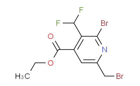AM35942 | 1805367-49-0 | Ethyl 2-bromo-6-(bromomethyl)-3-(difluoromethyl)pyridine-4-carboxylate