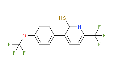 AM35943 | 1261765-92-7 | 2-Mercapto-3-(4-(trifluoromethoxy)phenyl)-6-(trifluoromethyl)pyridine