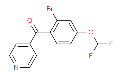 AM35944 | 1261485-04-4 | 4-(2-Bromo-4-(difluoromethoxy)benzoyl)pyridine