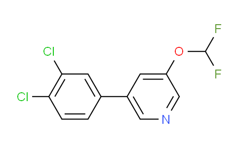 AM35952 | 1361701-67-8 | 5-(3,4-Dichlorophenyl)-3-(difluoromethoxy)pyridine