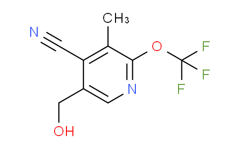 4-Cyano-3-methyl-2-(trifluoromethoxy)pyridine-5-methanol