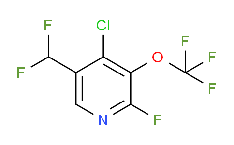 AM35960 | 1803647-02-0 | 4-Chloro-5-(difluoromethyl)-2-fluoro-3-(trifluoromethoxy)pyridine