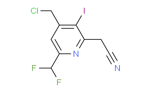 AM35970 | 1805066-15-2 | 4-(Chloromethyl)-6-(difluoromethyl)-3-iodopyridine-2-acetonitrile