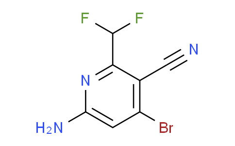 AM35972 | 1805162-37-1 | 6-Amino-4-bromo-3-cyano-2-(difluoromethyl)pyridine