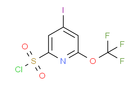 4-Iodo-2-(trifluoromethoxy)pyridine-6-sulfonyl chloride