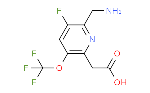 AM35991 | 1803660-09-4 | 2-(Aminomethyl)-3-fluoro-5-(trifluoromethoxy)pyridine-6-acetic acid
