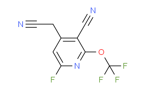 AM36006 | 1803615-91-9 | 3-Cyano-6-fluoro-2-(trifluoromethoxy)pyridine-4-acetonitrile