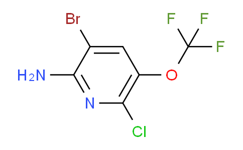 2-Amino-3-bromo-6-chloro-5-(trifluoromethoxy)pyridine