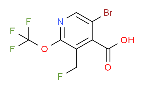 AM36012 | 1806208-37-6 | 5-Bromo-3-(fluoromethyl)-2-(trifluoromethoxy)pyridine-4-carboxylic acid