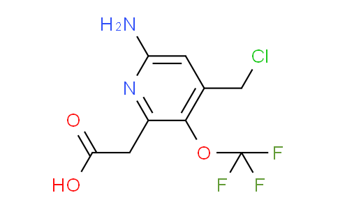 AM36025 | 1803988-67-1 | 6-Amino-4-(chloromethyl)-3-(trifluoromethoxy)pyridine-2-acetic acid