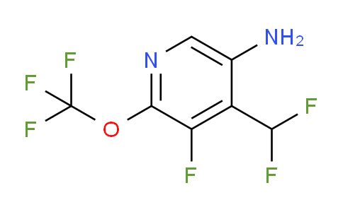 5-Amino-4-(difluoromethyl)-3-fluoro-2-(trifluoromethoxy)pyridine