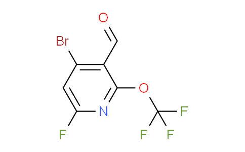 AM36036 | 1803909-21-8 | 4-Bromo-6-fluoro-2-(trifluoromethoxy)pyridine-3-carboxaldehyde