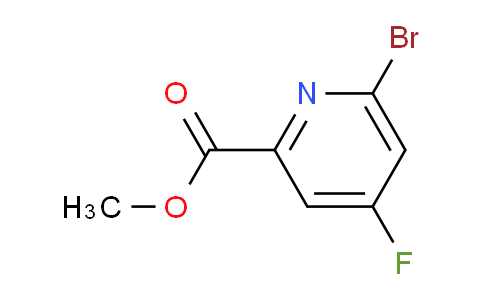 AM36038 | 1807165-81-6 | Methyl 6-bromo-4-fluoropicolinate