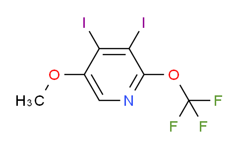 AM36040 | 1804498-75-6 | 3,4-Diiodo-5-methoxy-2-(trifluoromethoxy)pyridine