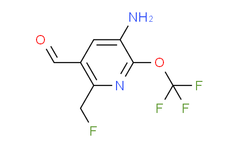 AM36047 | 1804539-53-4 | 3-Amino-6-(fluoromethyl)-2-(trifluoromethoxy)pyridine-5-carboxaldehyde