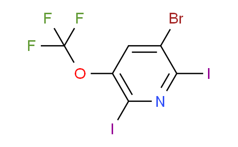 AM36050 | 1804564-83-7 | 3-Bromo-2,6-diiodo-5-(trifluoromethoxy)pyridine