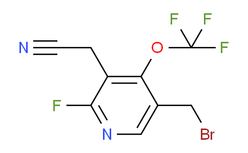 AM36057 | 1804479-60-4 | 5-(Bromomethyl)-2-fluoro-4-(trifluoromethoxy)pyridine-3-acetonitrile