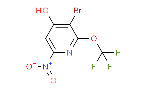 3-Bromo-4-hydroxy-6-nitro-2-(trifluoromethoxy)pyridine