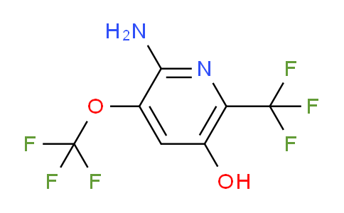 2-Amino-5-hydroxy-3-(trifluoromethoxy)-6-(trifluoromethyl)pyridine